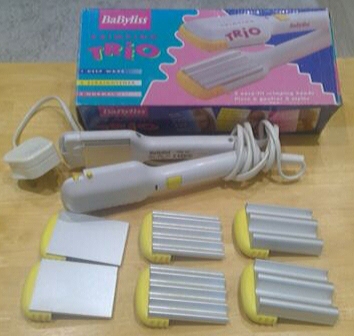 Image Description: Babyliss hair straighteners/crimpers from the late 1990s